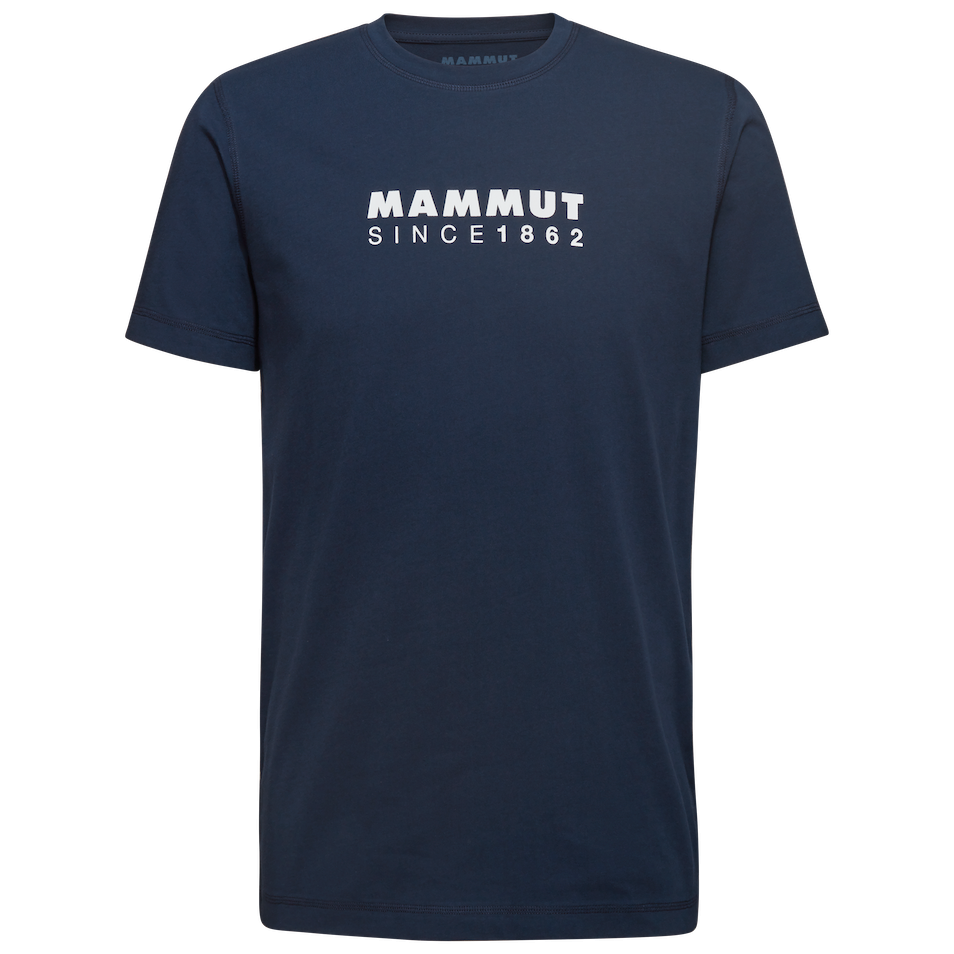 Koszulka męska Mammut Core T-Shirt Men Logo Rozmiar: L / Kolor: ciemnoniebieski
