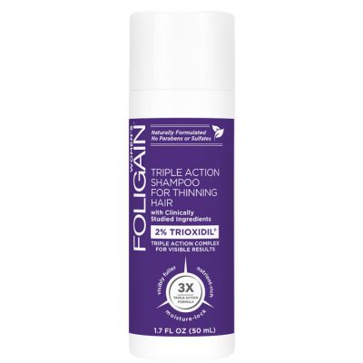 Foligain Szampon dla Kobiet z Trioxidil 2% Stymulacja Porost Włosów, Przeciw Wypadaniu 50ml