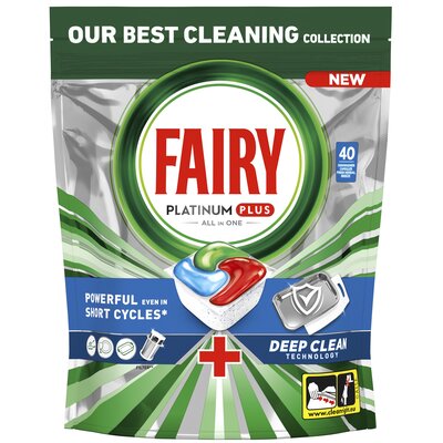 Kapsułki do zmywarki FAIRY Platinum Plus All in One Blue - 40 szt.
