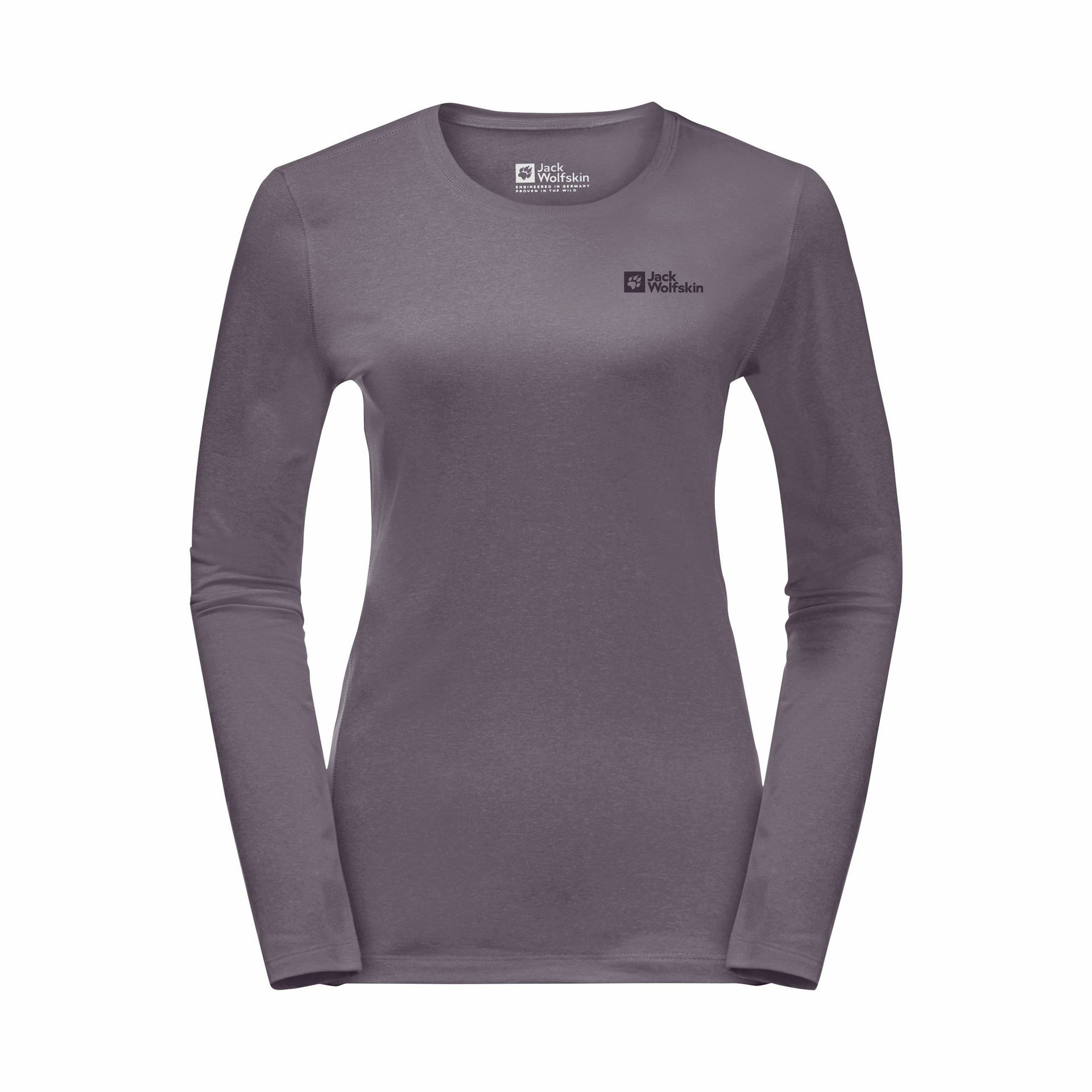 Damska koszulka termoaktywna z długim rękawem Jack Wolfskin SKY THERMAL L/S W wild blossom - M