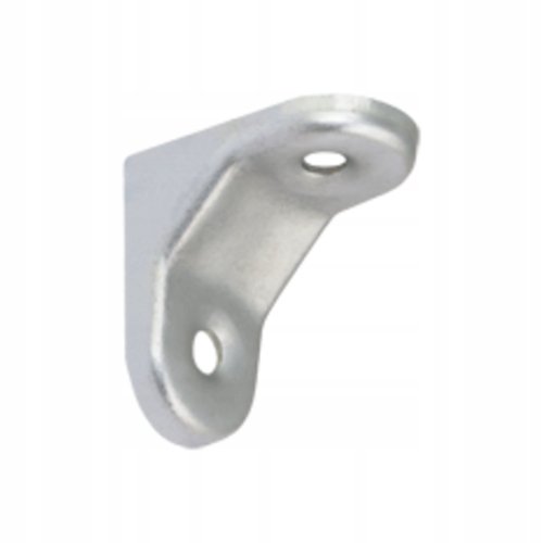 Wspornik półki kątownik 30x30 mm malowany srebrny