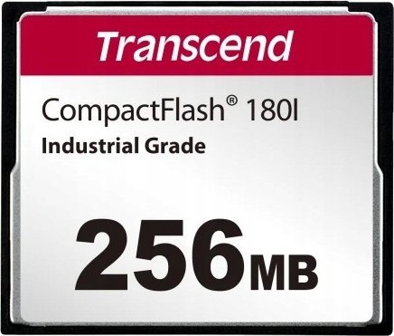 Karta Transcend CF180I Compact Flash 256 MB TS256MCF180I