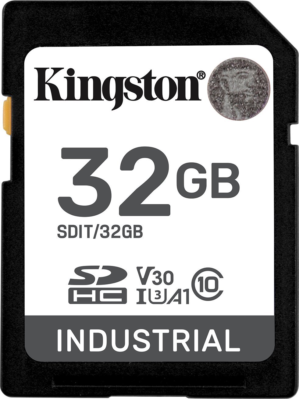 Karta Kingston Industrial SDHC 32 GB UHS-I/U3 A1 V30 SDIT/32GB