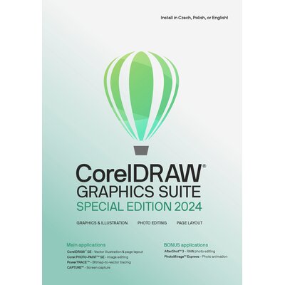Program COREL CorelDraw Graphics Suite Special Edition 2024 CDGSSE2024ENHCEU