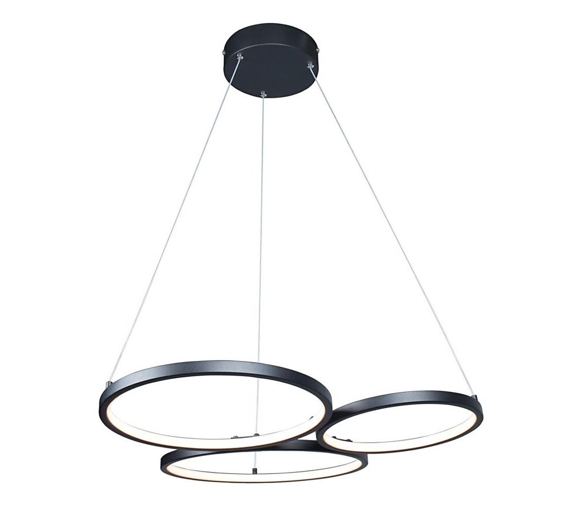 Rabalux 72297 - LED Żyrandol na lince FORMAND LED/38W/230V czarne