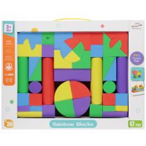 Klocki piankowe 47 elementów MEGA CREATIVE 545066