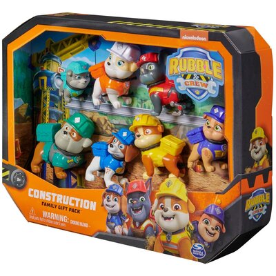 RUBBLE & CREW RUBBLE I JEGO EKIPA ZESTAW 7 FIGUREK SPIN MASTER