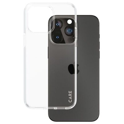 CARE by PanzerGlass Flagship Case Transparent Urban Combat w. Clear Frame iPhone 15 Pro Max