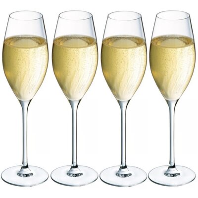 Zestaw kieliszków CRISTAL D'ARQUES Swirly 240 ml (4 sztuki)