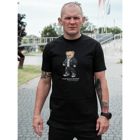 Środowisko Miejskie T-shirt Koszulka Street Bear Black