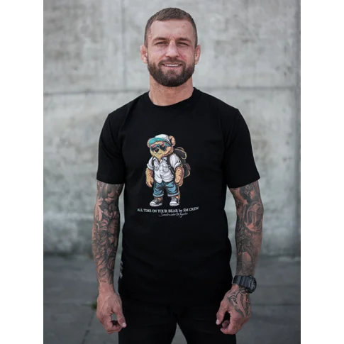 Środowisko Miejskie T-shirt Koszulka All Time On Tour Bear Black