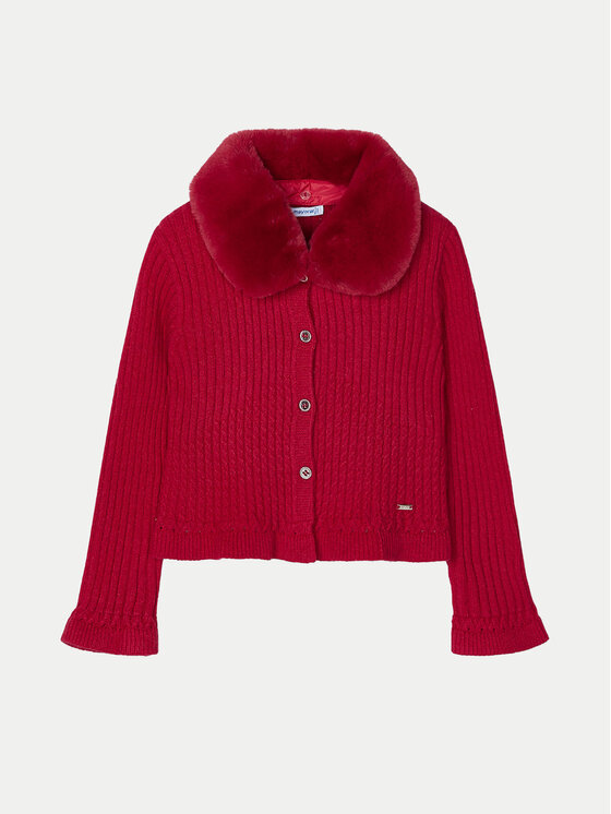Mayoral Kardigan 4362 Czerwony Regular Fit