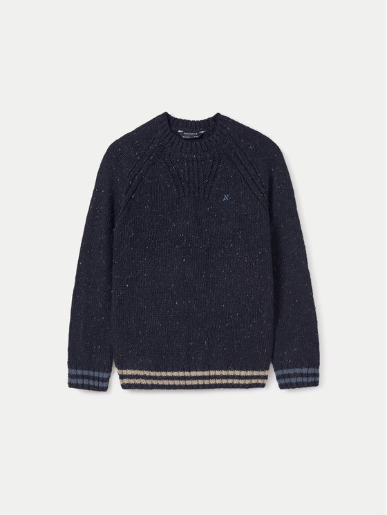 Mayoral Sweter 7390 Granatowy Regular Fit