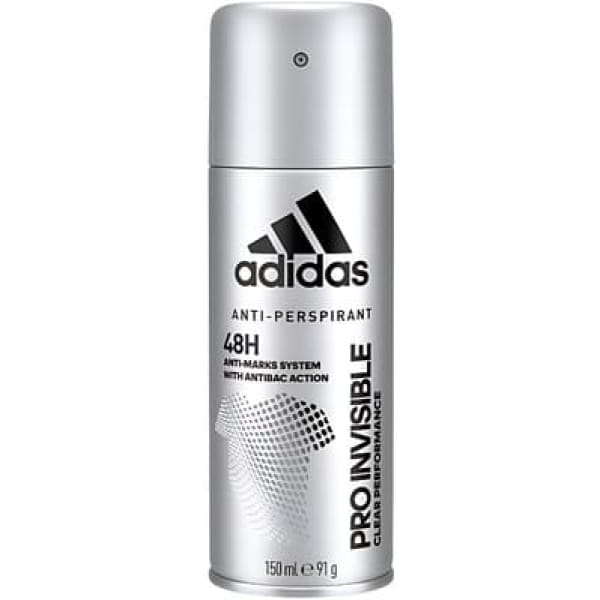 Adidas Pro Invisible 48H, antyperspirant męski, spray, 150 ml