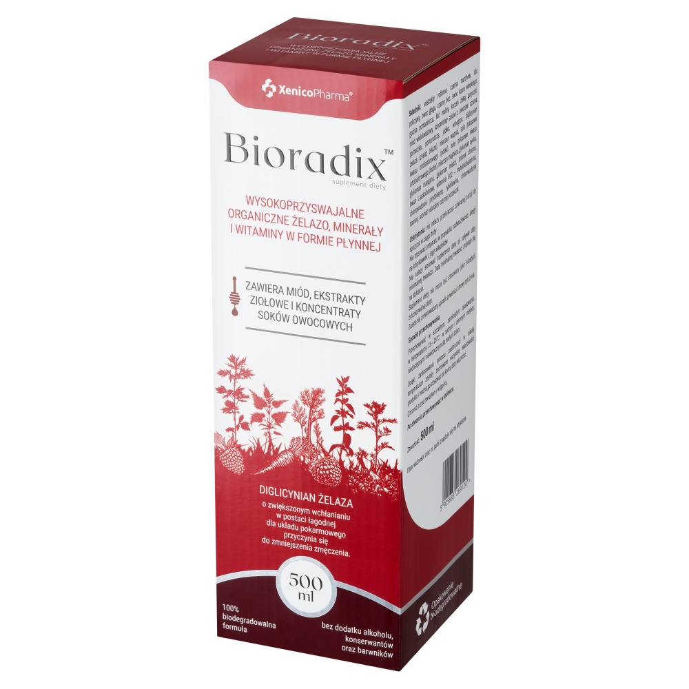 Bioradix Płyn, 500 ml /Xenico Pharma/