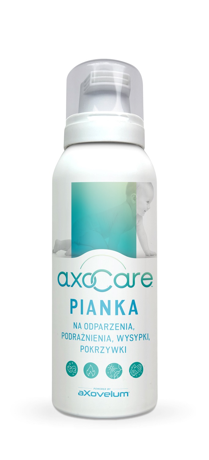 Axocare Pianka dla dzieci na odparzenia, podrażnienia, wysypki, pokrzywki