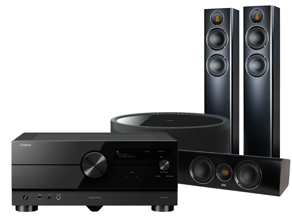 Yamaha RX-A4A + Carina FS247 + CC 241 + MusicCast 50