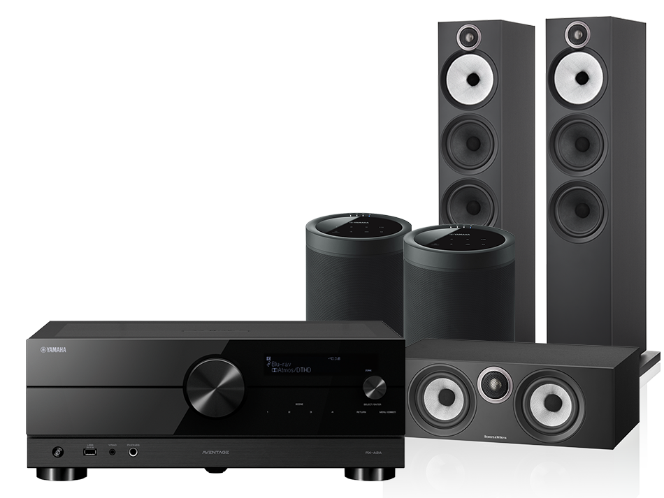 Yamaha RX-A2A + 603 S3 + HTM6 S3 + 2x MusicCast 20