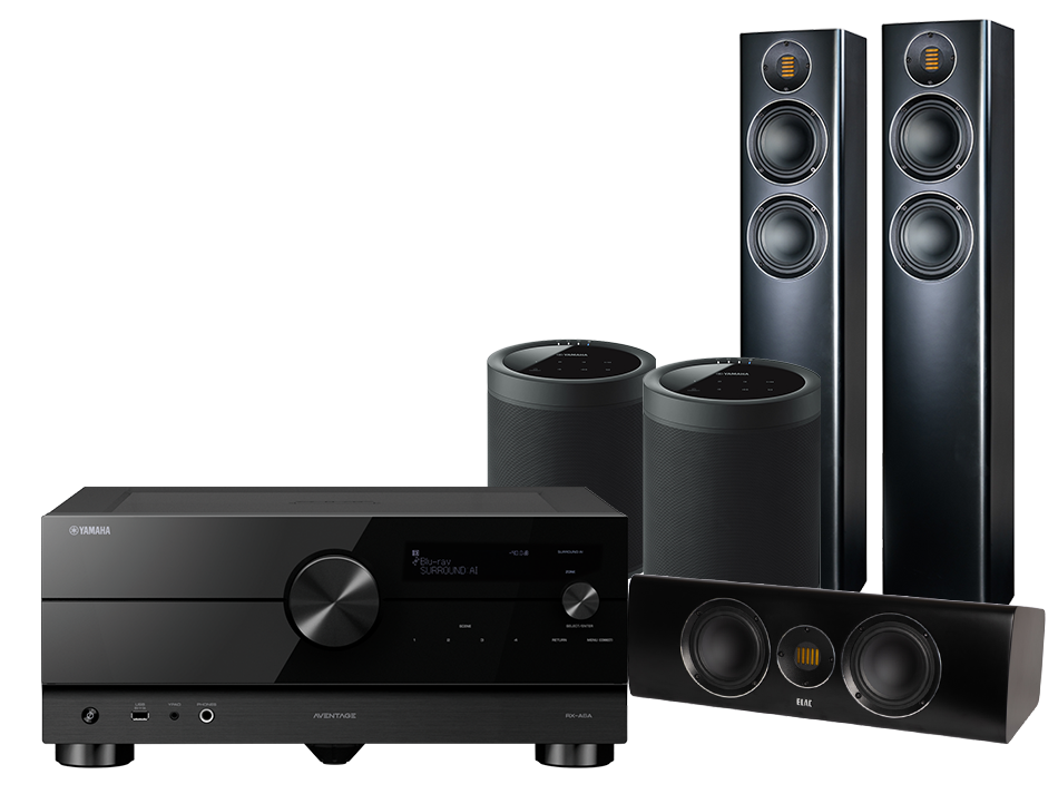 Yamaha RX-A6A + Carina FS247 + CC 241 + MusicCast 20