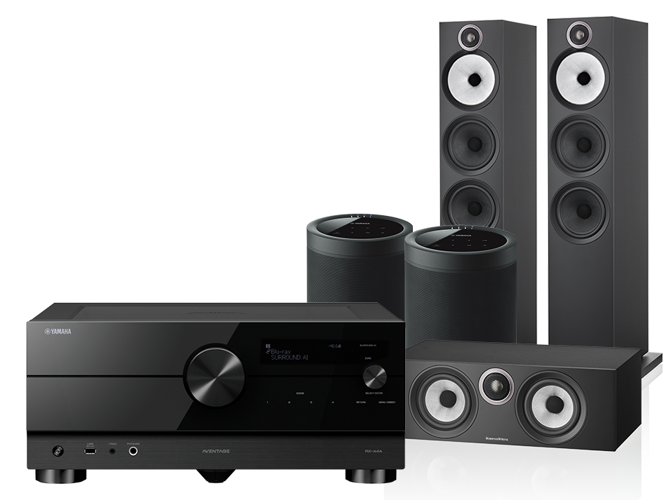 Yamaha RX-A4A + 603 S3 + HTM6 S3 + 2x MusicCast 20