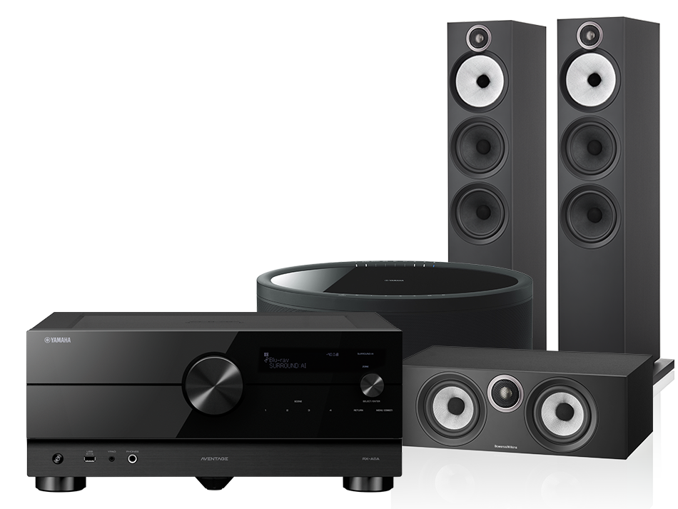 Yamaha RX-A6A + 603 S3 + HTM6 S3 + MusicCast 50