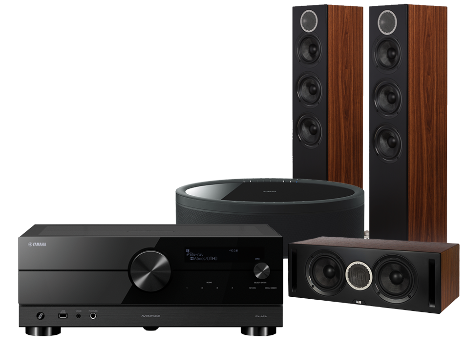 Yamaha RX-A2A + Debut Reference F5 + Debut Reference C5 + MusicCast 50