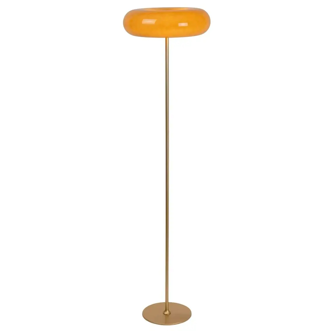 Przysufitowa lampa donut SENTINO 10725/01/41 Lucide pomarańczowy czarny