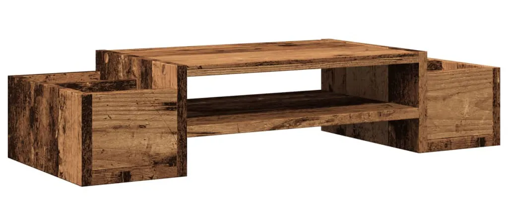 Podstawka pod monitor na biurko stare drewno D3-H91