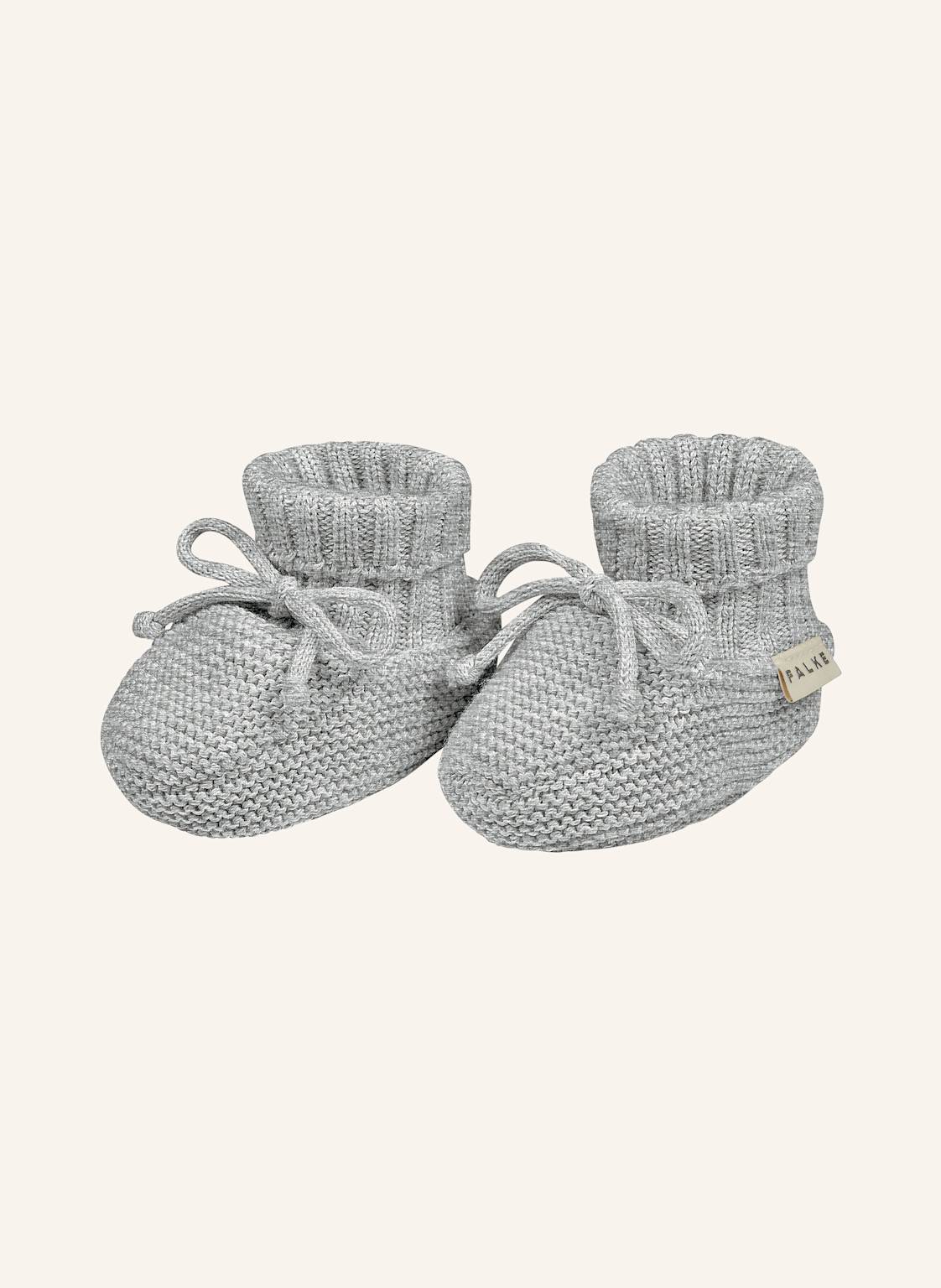 Falke Skarpety Knitted Bootsock grau