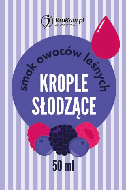Aromat Zero Owoce leśne bez dodatku cukru i tłuszczu 50ml