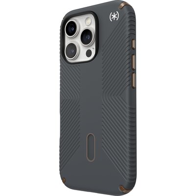 Etui SPECK Presidio2 Grip ClickLock & MagSafe do Apple iPhone 16 Pro Szary