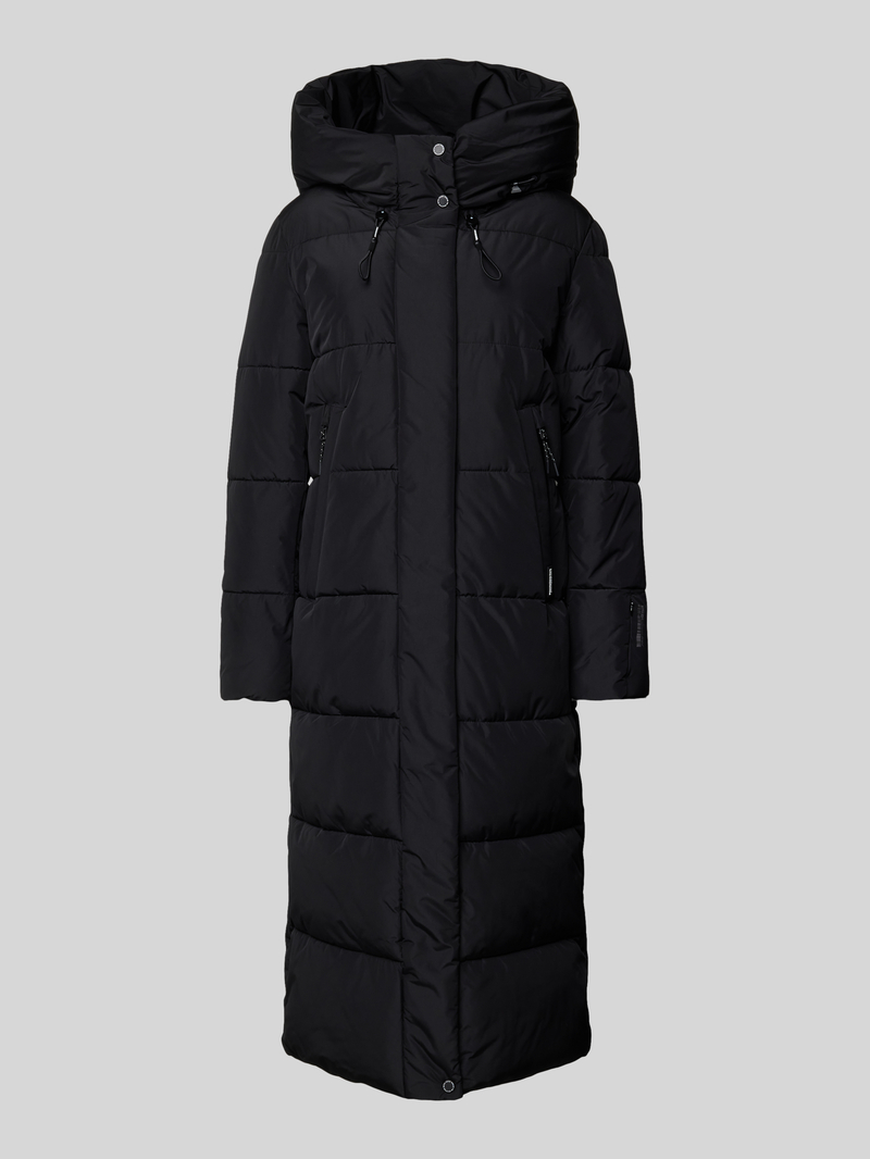 Płaszcz pikowany z detalem z logo model ‘SOULANI’