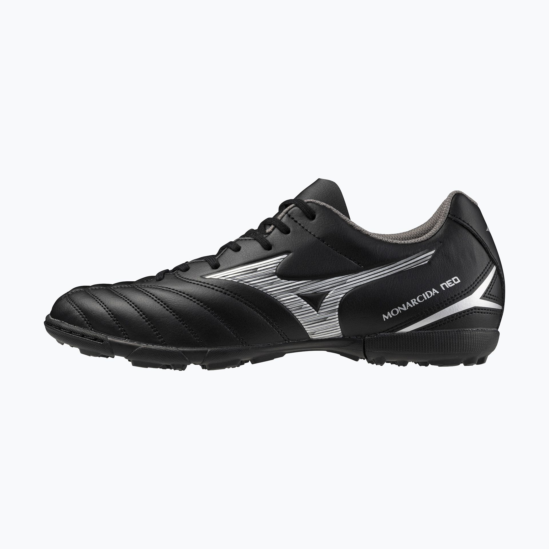 Buty piłkarskie męskie Mizuno Monarcida Neo III Select AS black/silver WYSYŁKA W 24H 30 DNI NA ZWROT