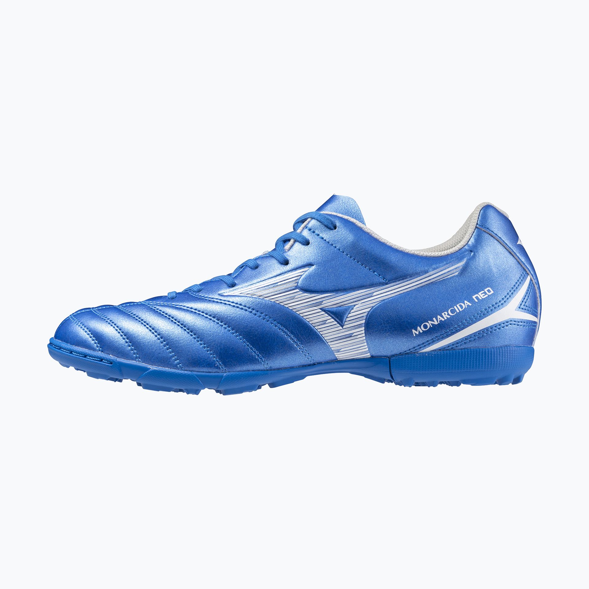Buty piłkarskie męskie Mizuno Monarcida Neo III Select AS laser blue/white WYSYŁKA W 24H 30 DNI NA ZWROT