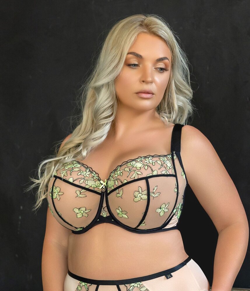 Beżowy Biustonosz LIME Soft Full Cup - Tono