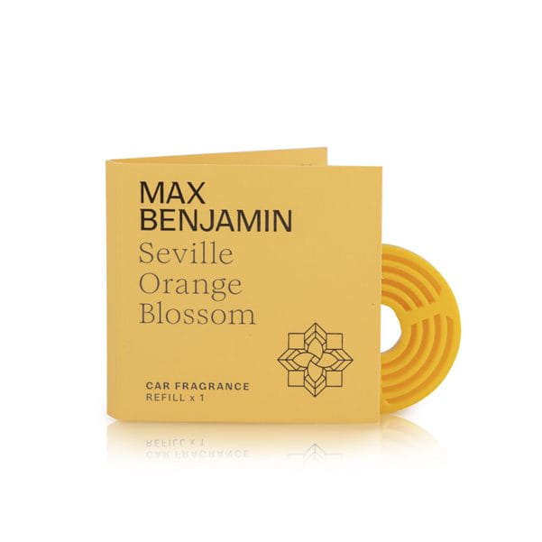 Car Fragrance Refill PREMIUM Max Benjamin - Seville Orange Blossom