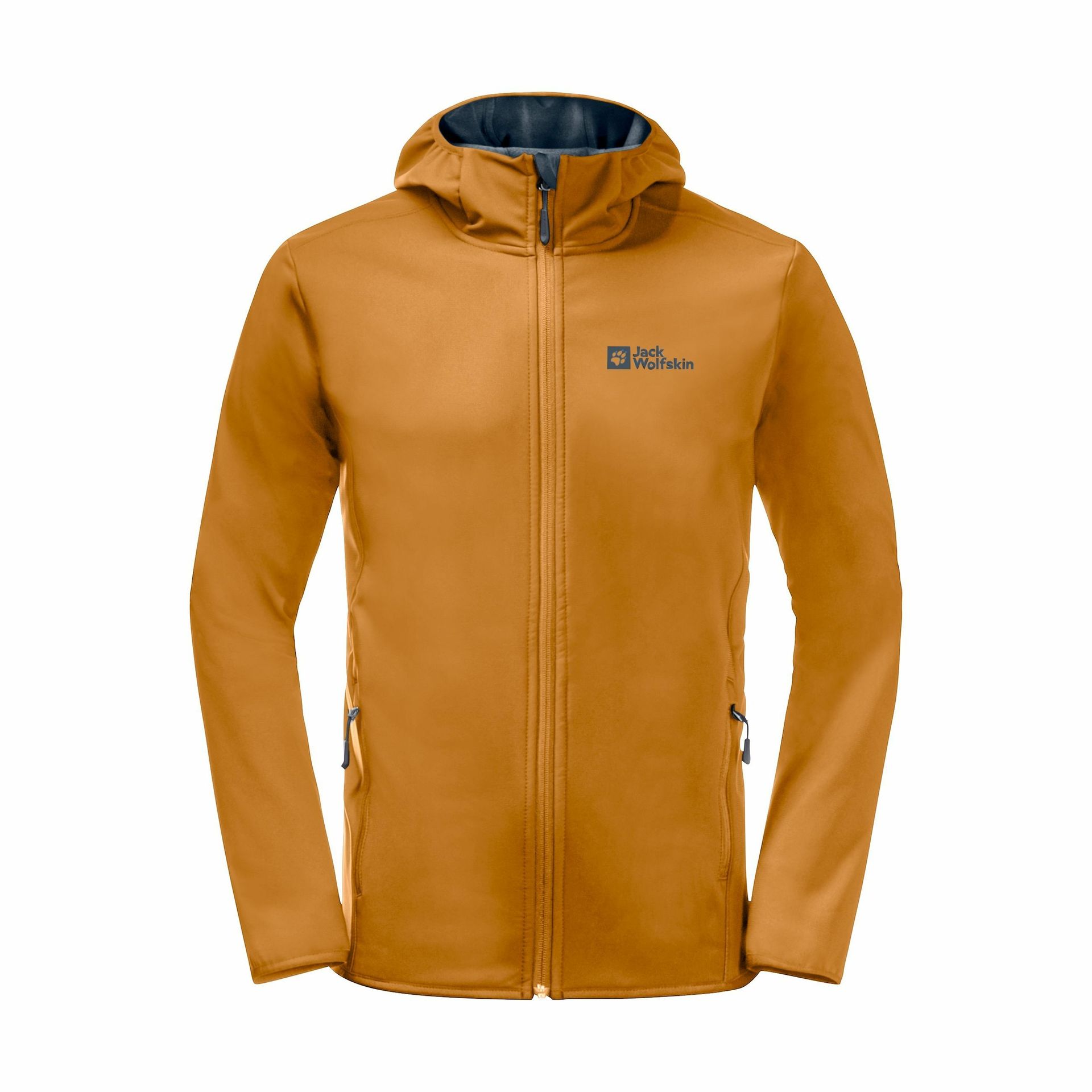 Męska kurtka softshellowa Jack Wolfskin BORNBERG HOODY M safflower - S