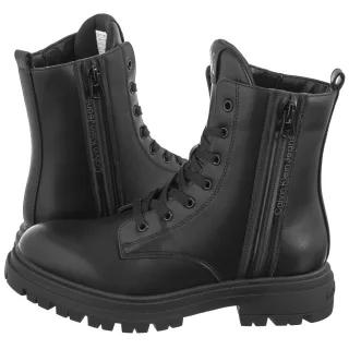 Botki Lace-Up Bootie Black V3A5-81018-1355999 (CK600-a) Calvin Klein