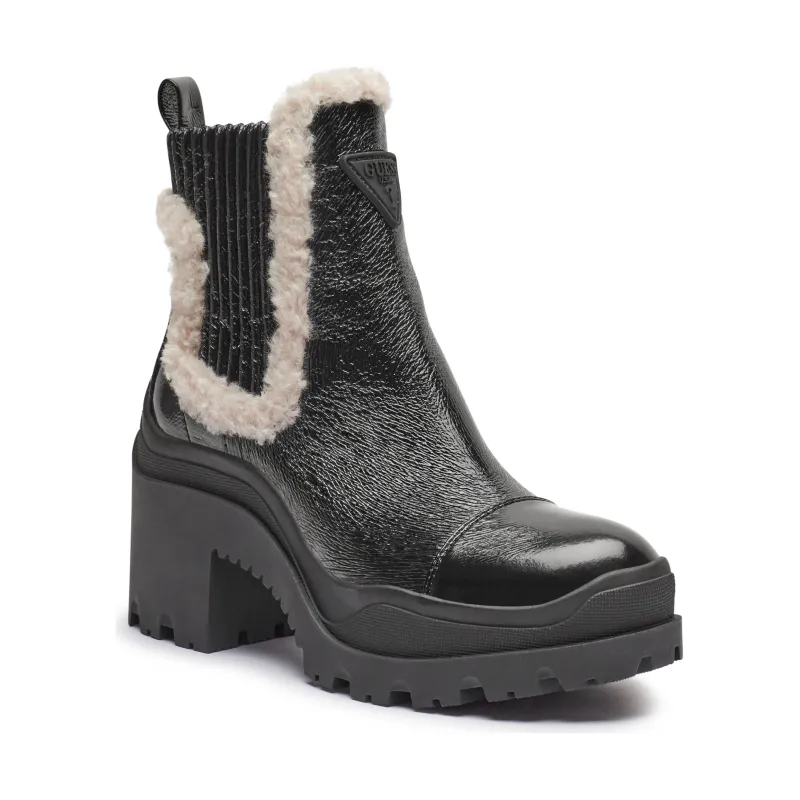 Guess Botki na słupku YVETTE2 Shearling