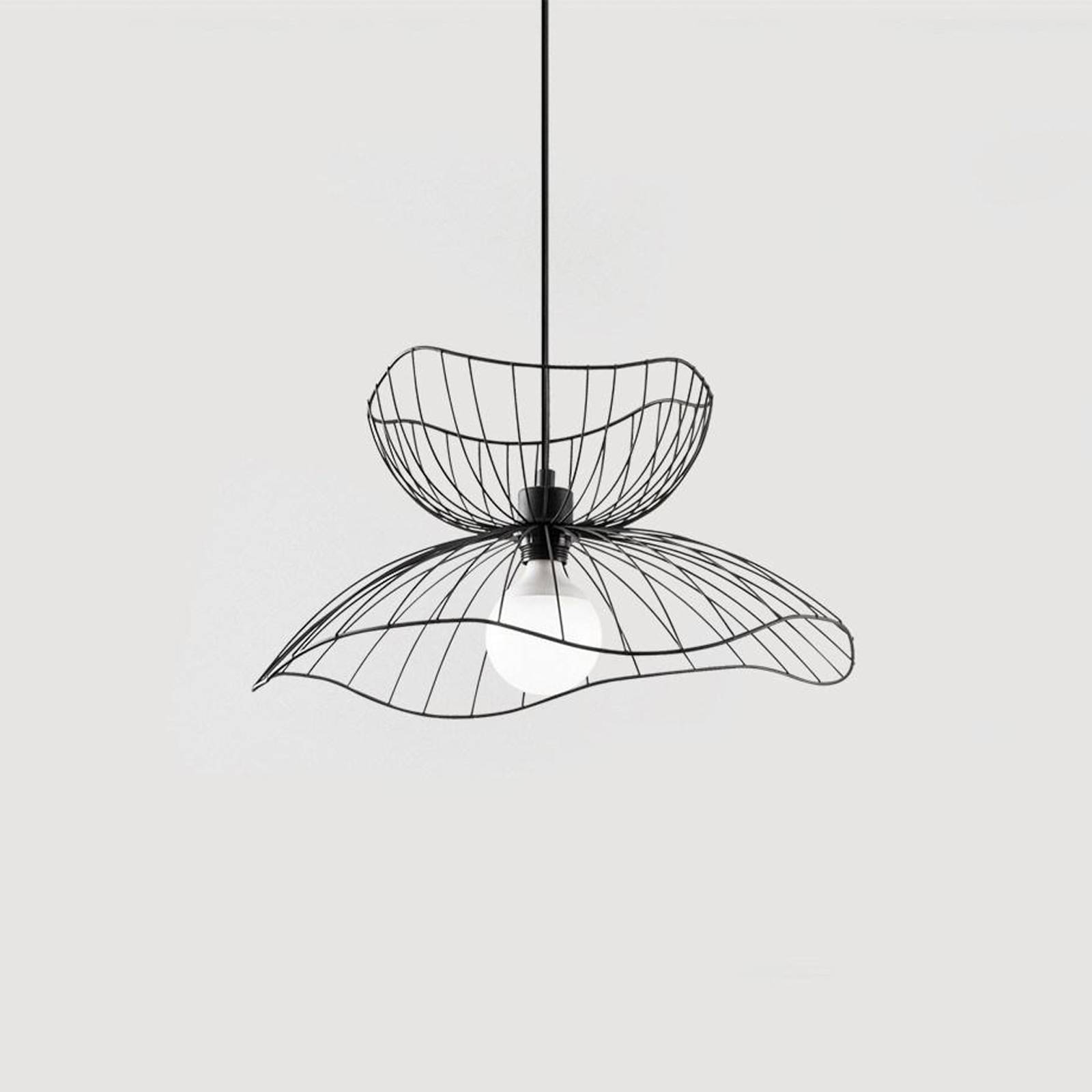 Opviq Lampa wisząca Farac 6390, czarny, metal, Ø 50 cm