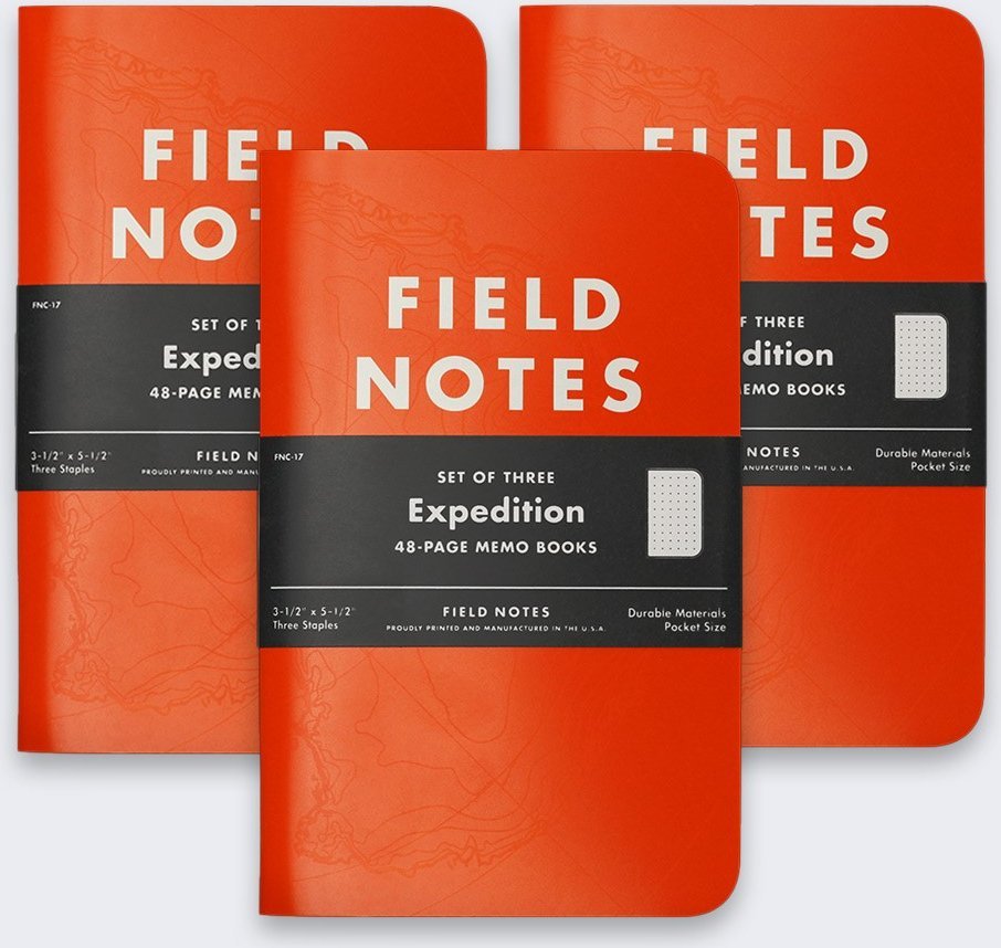 ASTRA art-pap Notes Wodoodporny Field Notes Expedition Kropki