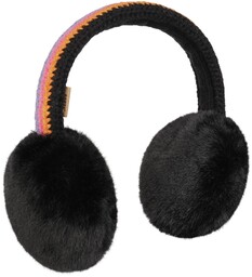 Nauszniki Crochet Band by Barts, czarny, One Size