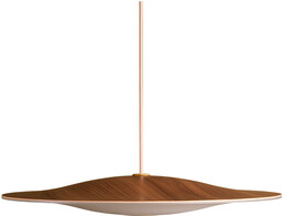 Piet Hein - Sinus-Wood 550P LED Lampada a Sospensione Orzech/Opal