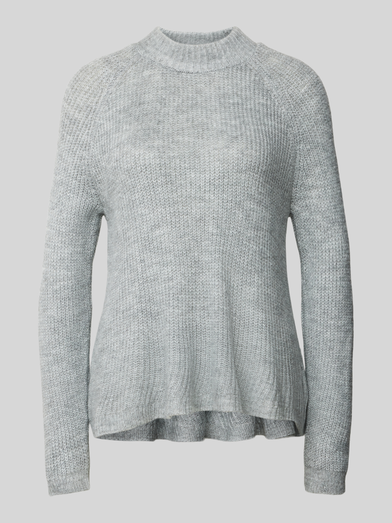 Sweter z dzianiny z półgolfem model ‘JADE’