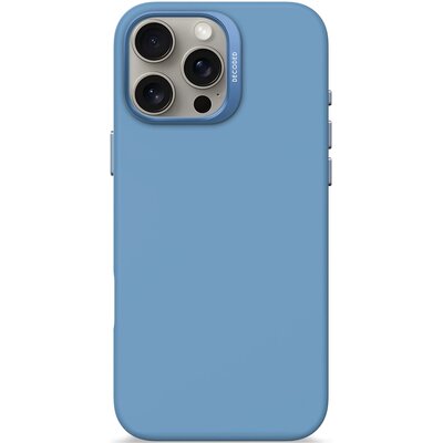 Etui DECODED AntiMicrobial Silicone MagSafe do Apple iPhone 16 Pro Niebieski | Bezpłatny transport