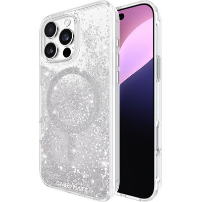 Etui CASE-MATE Waterfall MagSafe do Apple iPhone 16 Pro Max Srebrny | Bezpłatny transport