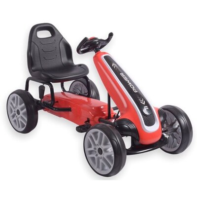 Milly Mally Gokart na pedały Power Red
