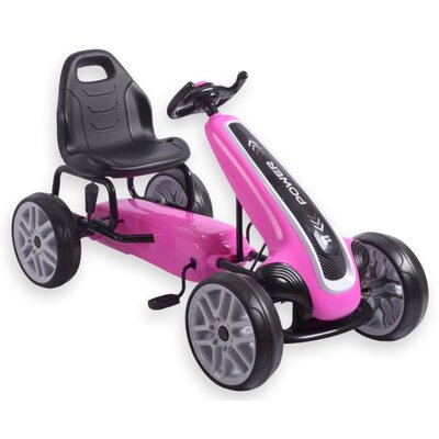 Milly Mally Gokart na pedały Power Pink