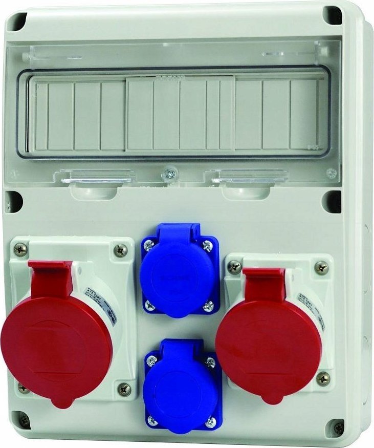 Schneider Rozdzielnica-2x16A2x230V-ENERBOX 633.1122