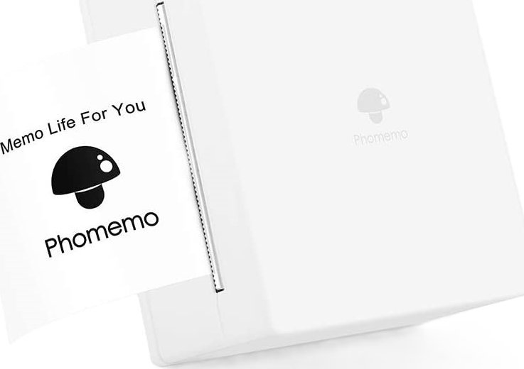 Drukarka etykiet Phomemo Phomemo M02 Drukarka Termiczna Do Zdjęć Naklejek Etykiet 203dpi 53mm / M02 / Biały